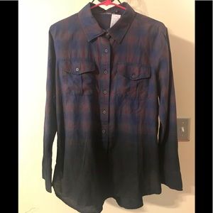 Maurice’s Silver Thin Ombré Flannel